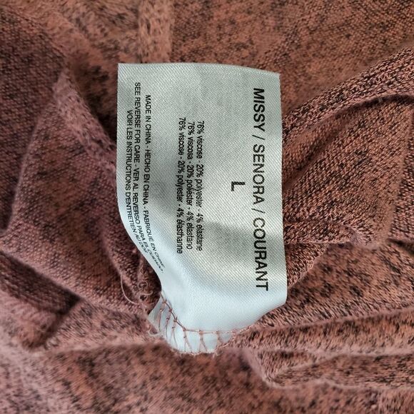 William rast heathered black and pink sweater - Picture 4 of 8